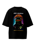Pepe mushroom graphic T-shirt, X Daft Punk