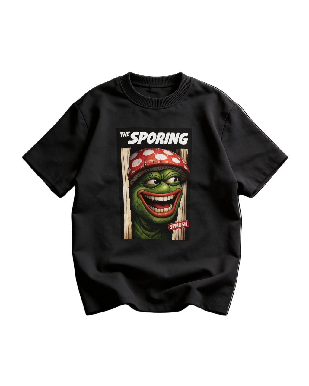 Pepe mushroom graphic T-Shirt The Sporing